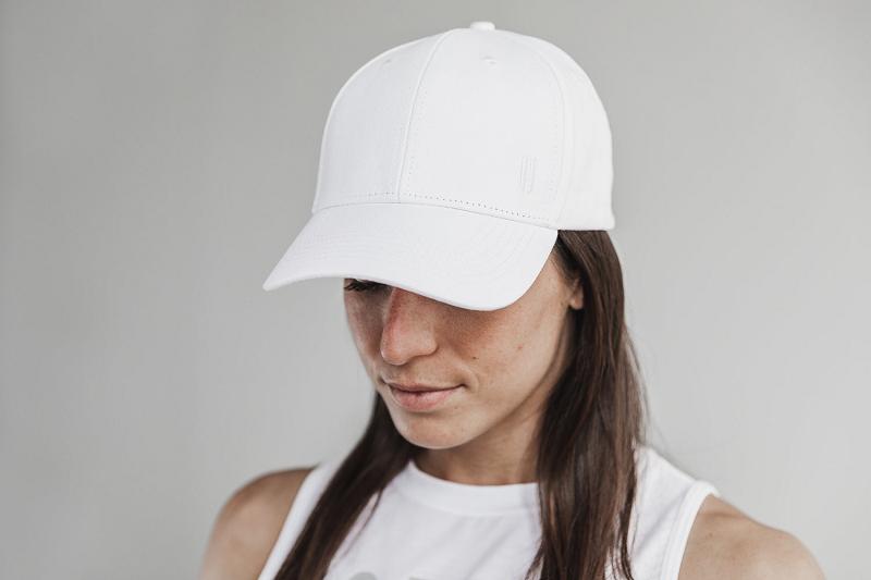 White Nobull Horns Classic Hat Women's Hats | CA A2301H